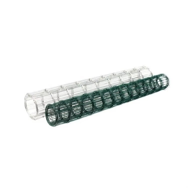 Wire mesh rolls and factory workshop display